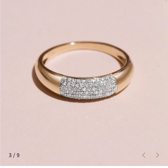 Stone and strand glamorous bomb ring. 9 - Picture 5 of 8